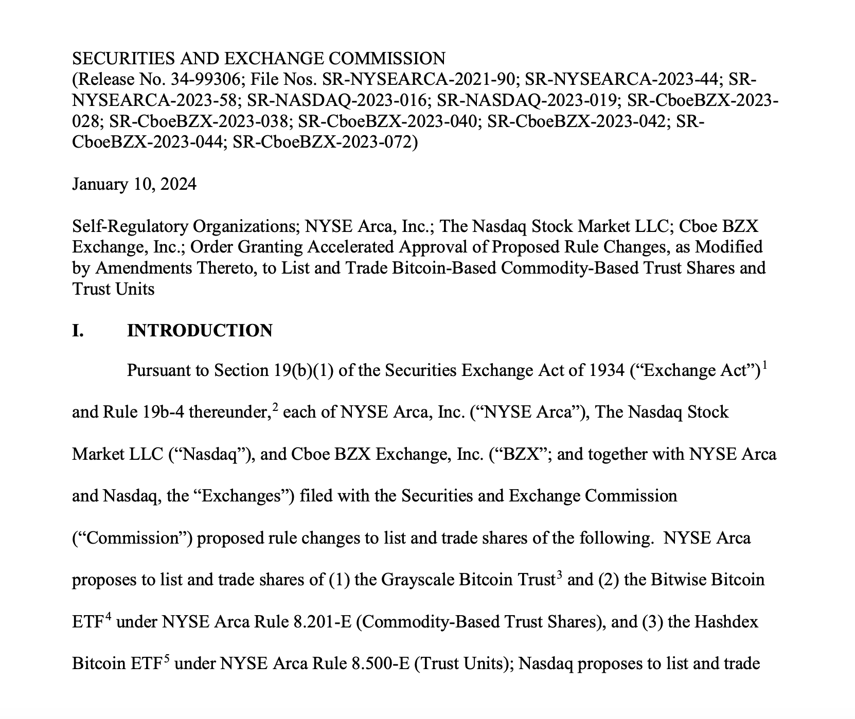 sec bitcoin etf