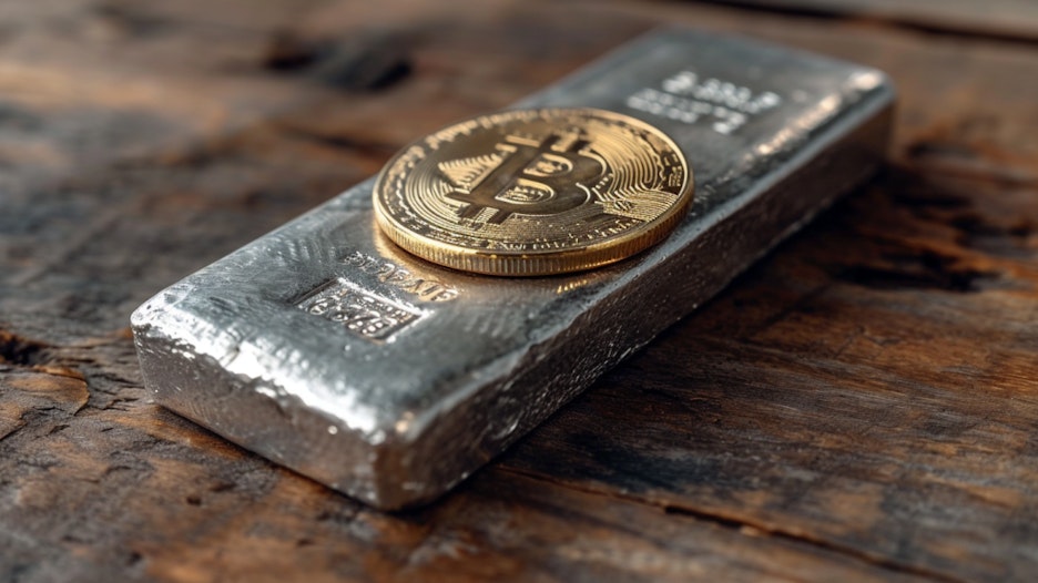 Bitcoin haalt zilver in op de aandelenmarkt