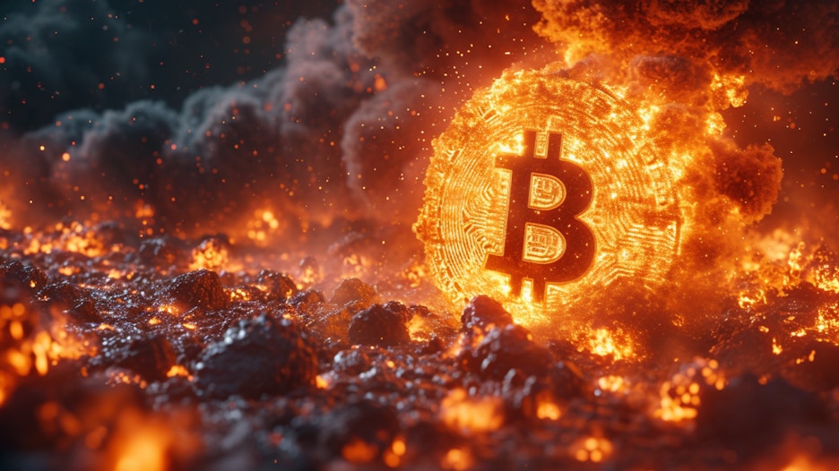 Bitcoin hashrate explodeert