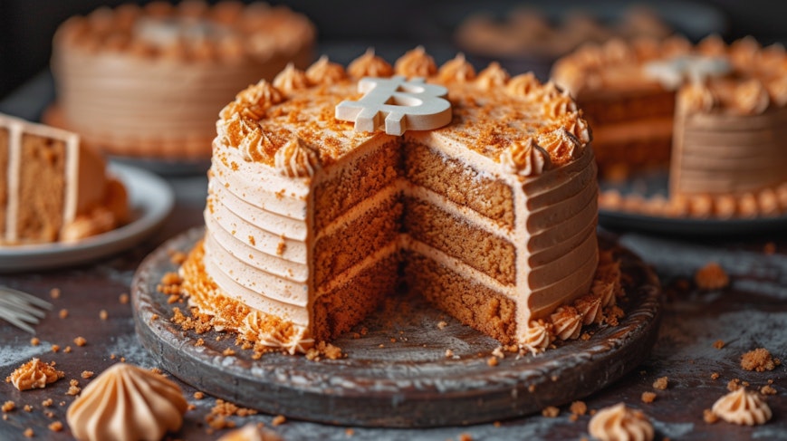 Bitcoin pie