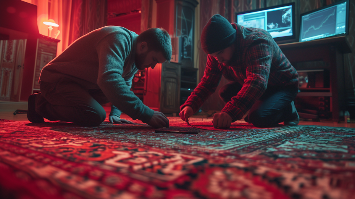Preparing the rug pull