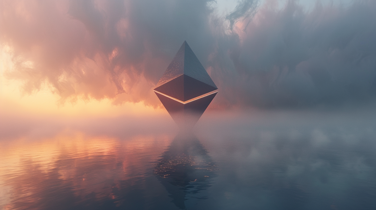 Ethereum appearing out of the mist