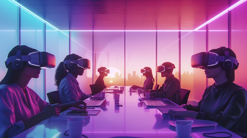 Virtual meeting all over the world