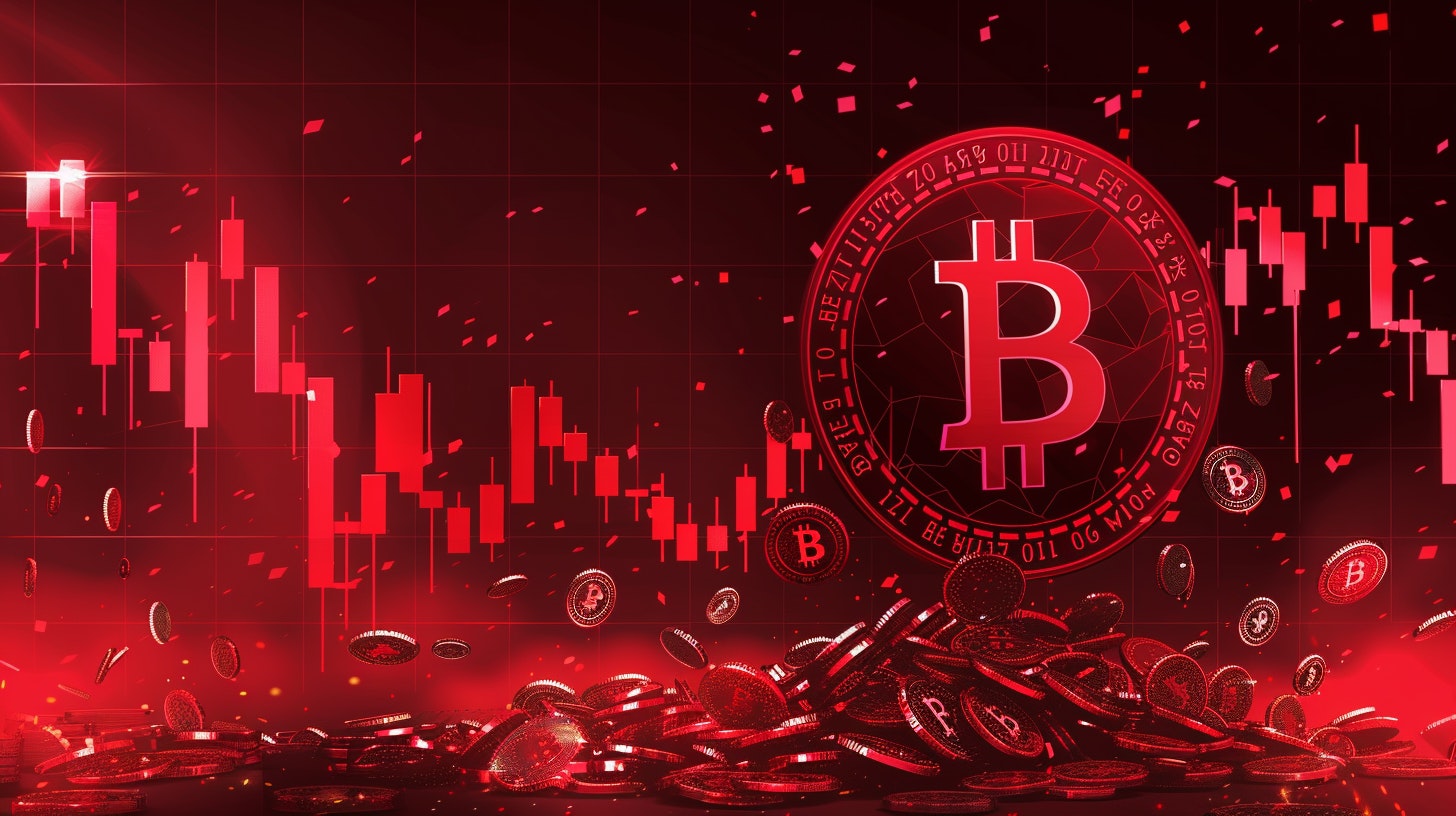 Cryptomarkt opent week met rode cijfers