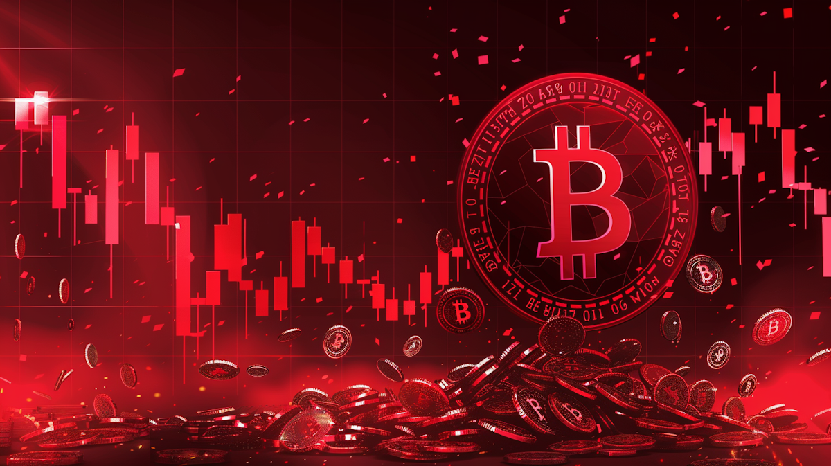 Cryptomarkt opent week met rode cijfers