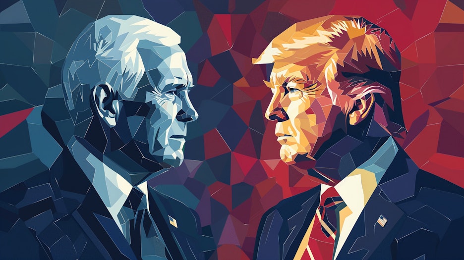 Trump duidelijk voor Biden op crypto-wedplatform