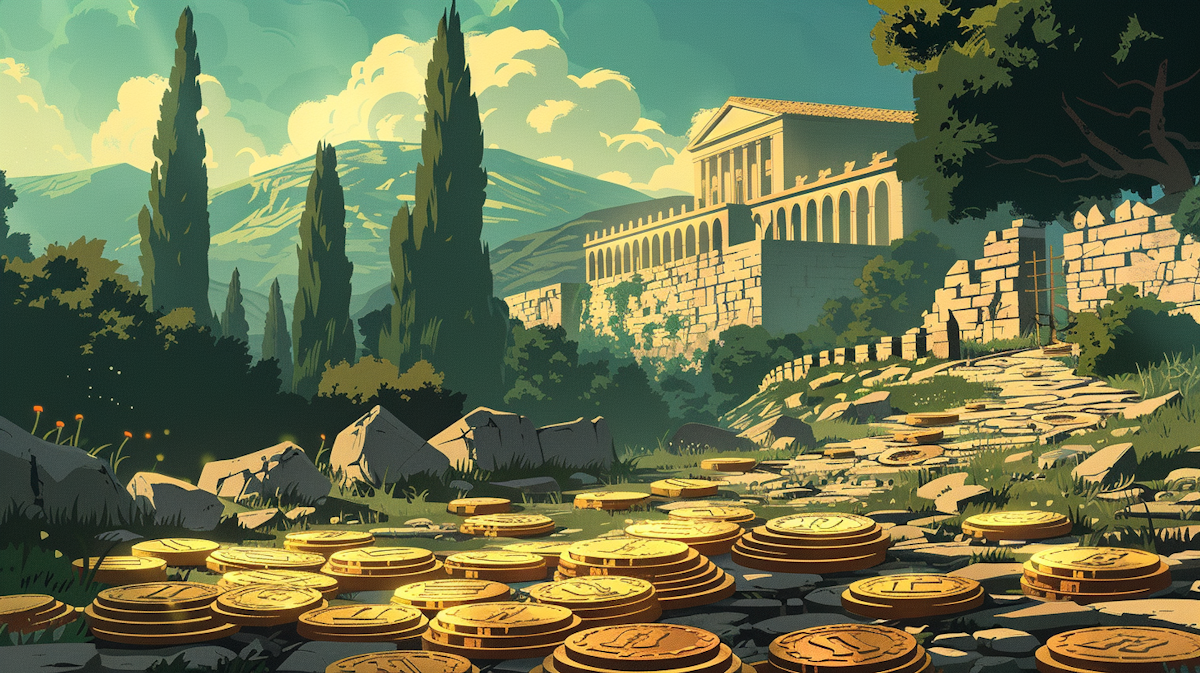 Ancient precious metal coins