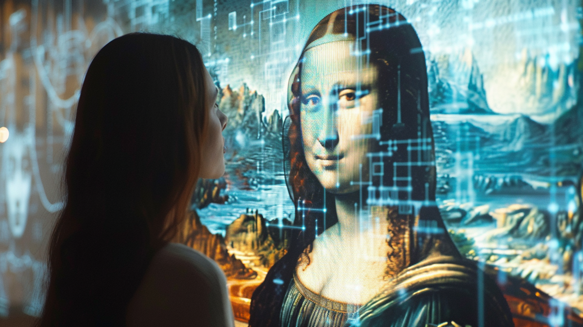 Mona Lisa digitized