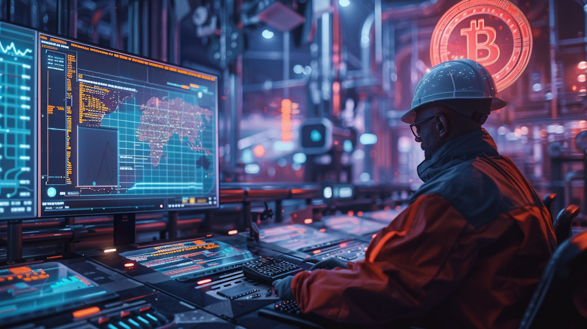Bitcoin Miner und Programmierer
