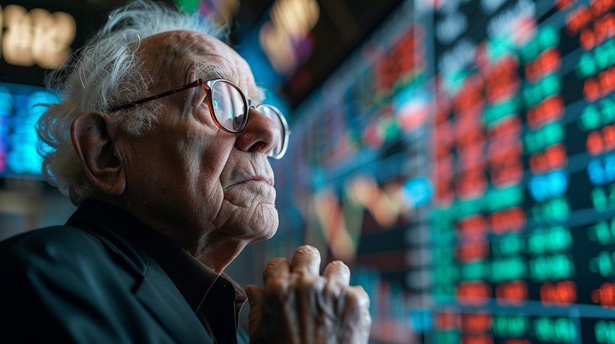Warren Buffett bei der Aktienanalyse