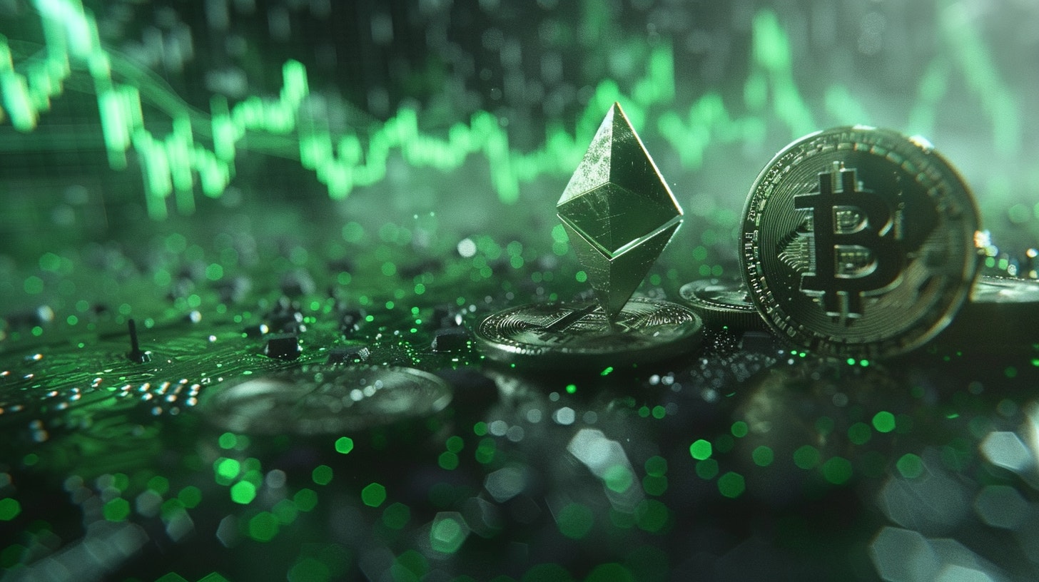 Crypto-marktupdate: Ethena, Hyperliquid en Worldcoin leiden de rally