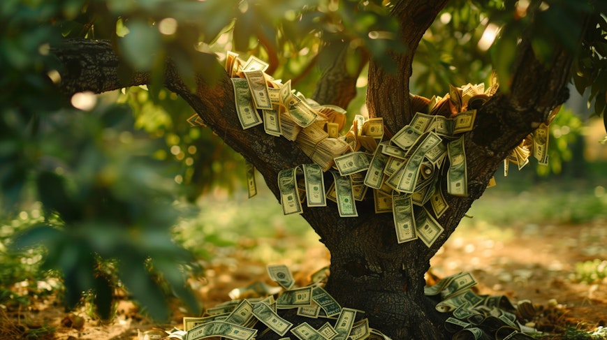 Money growing on trees