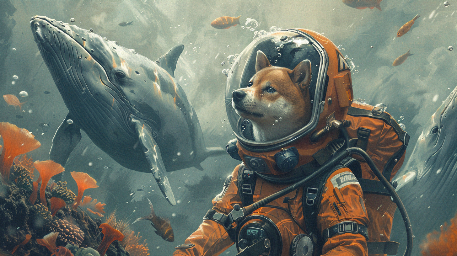 Dogecoin: crypto-whales slaan hun slag