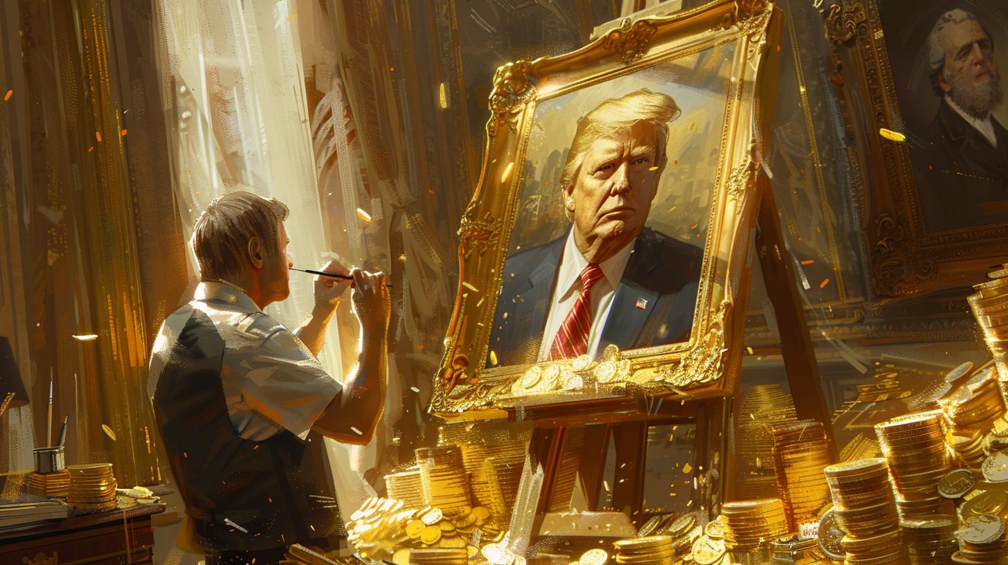 Memecoin-trader wordt miljonair met slechts 96 dollar aan TRUMP-coin