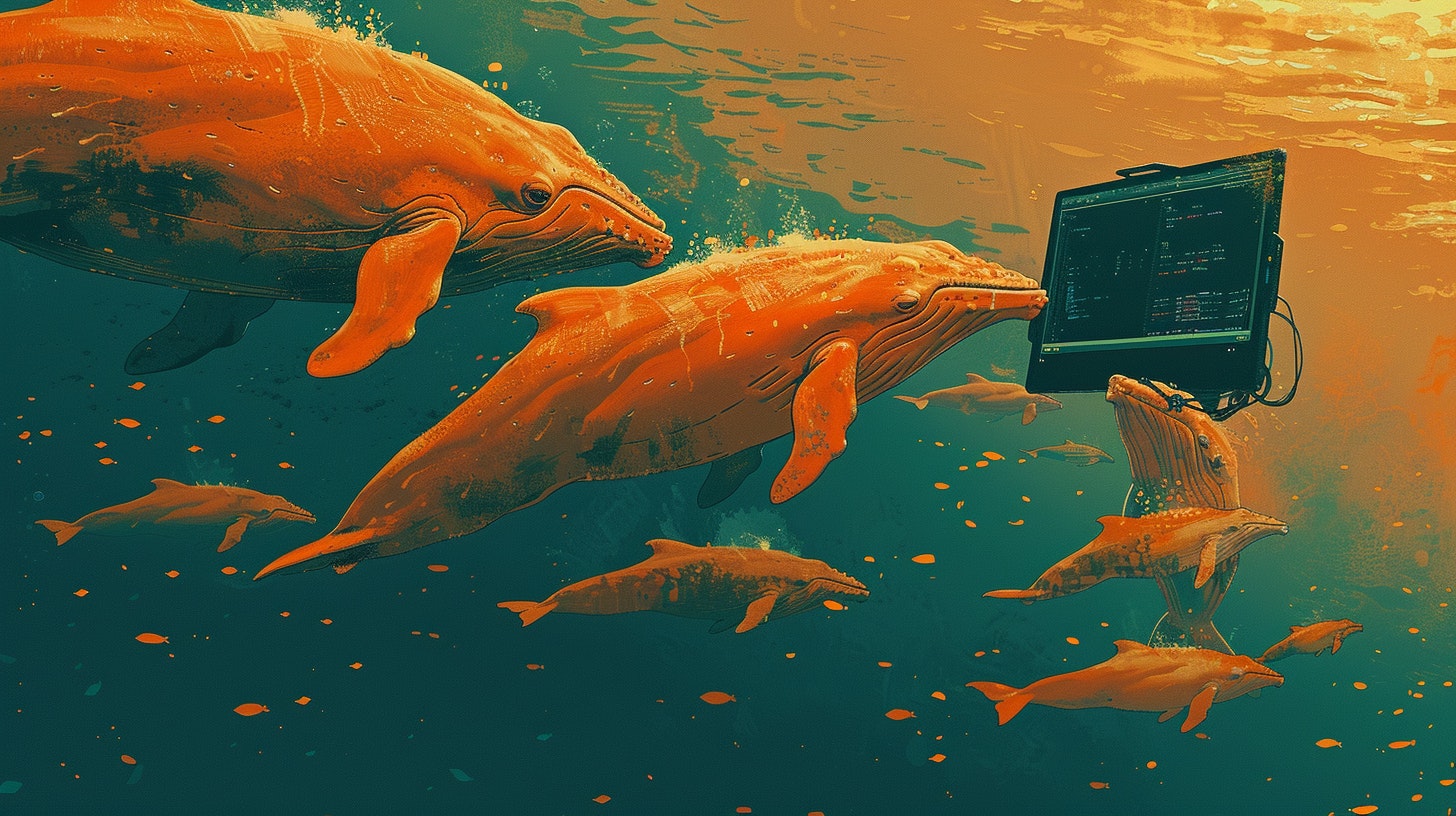 Bitcoin-Whales zetten massale BTC-aankopen voort