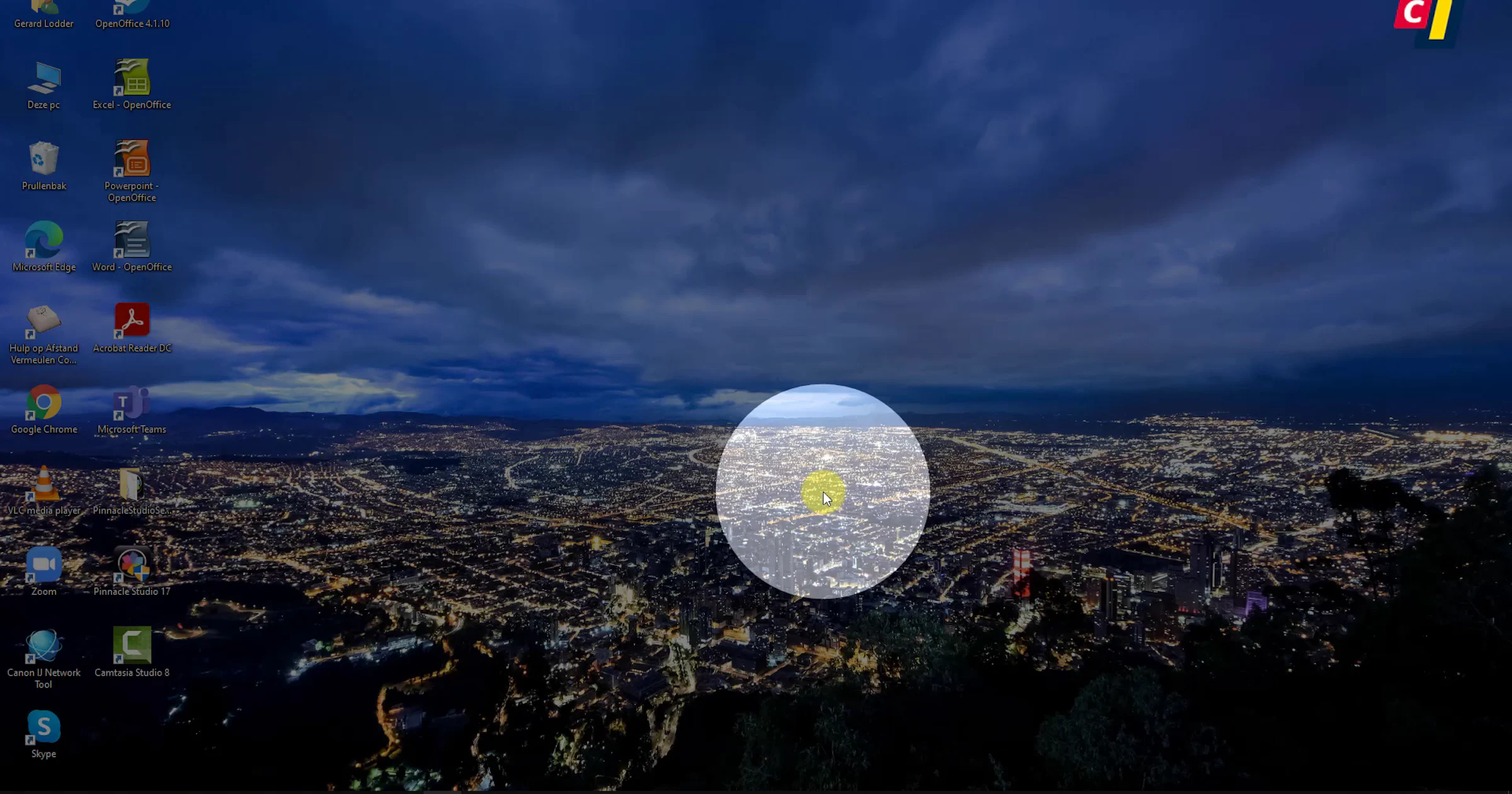 PowerToys: Find My Mouse
