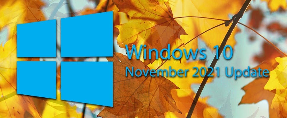 Windows 10 November 2021 Update nu te downloaden, minder updates gepland
