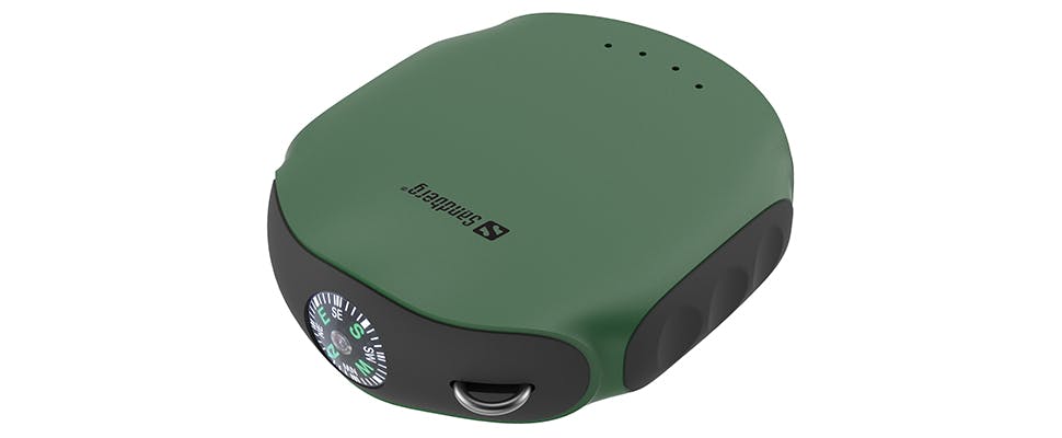 Sandberg Survivor Powerbank 10000 ook zaklamp en kompas