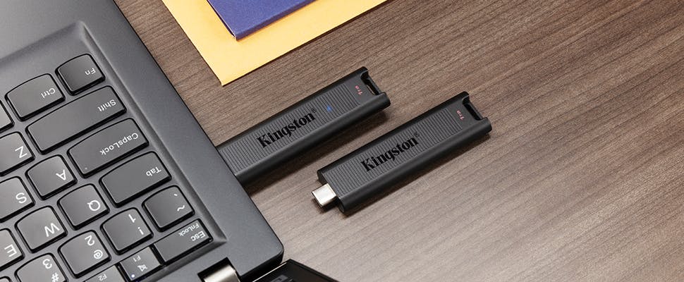 DataTraveler Max-flashdrive kopieert op topsnelheid