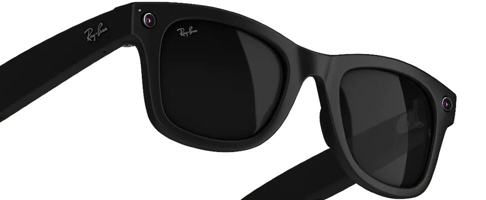 Slimme bril van Facebook en Ray-Ban filmt wat je voor je ziet