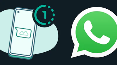 WhatsApp-foto's versturen die maar eenmalig te bekijken zijn