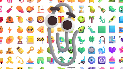 Microsoft herontwerpt 1800 emoji, gastrol voor Clippy