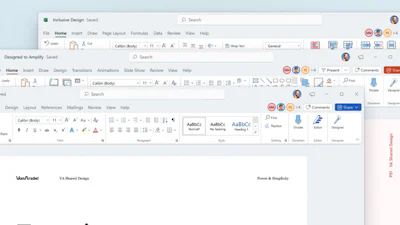 Microsoft toont opgefrist ontwerp voor Office-programma's