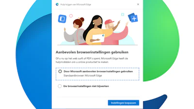 Microsoft pusht Edge als standaard browser na update