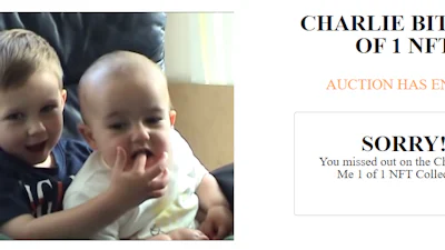 Charlie bit my finger-video verdwijnt van YouTube na veiling als NFT