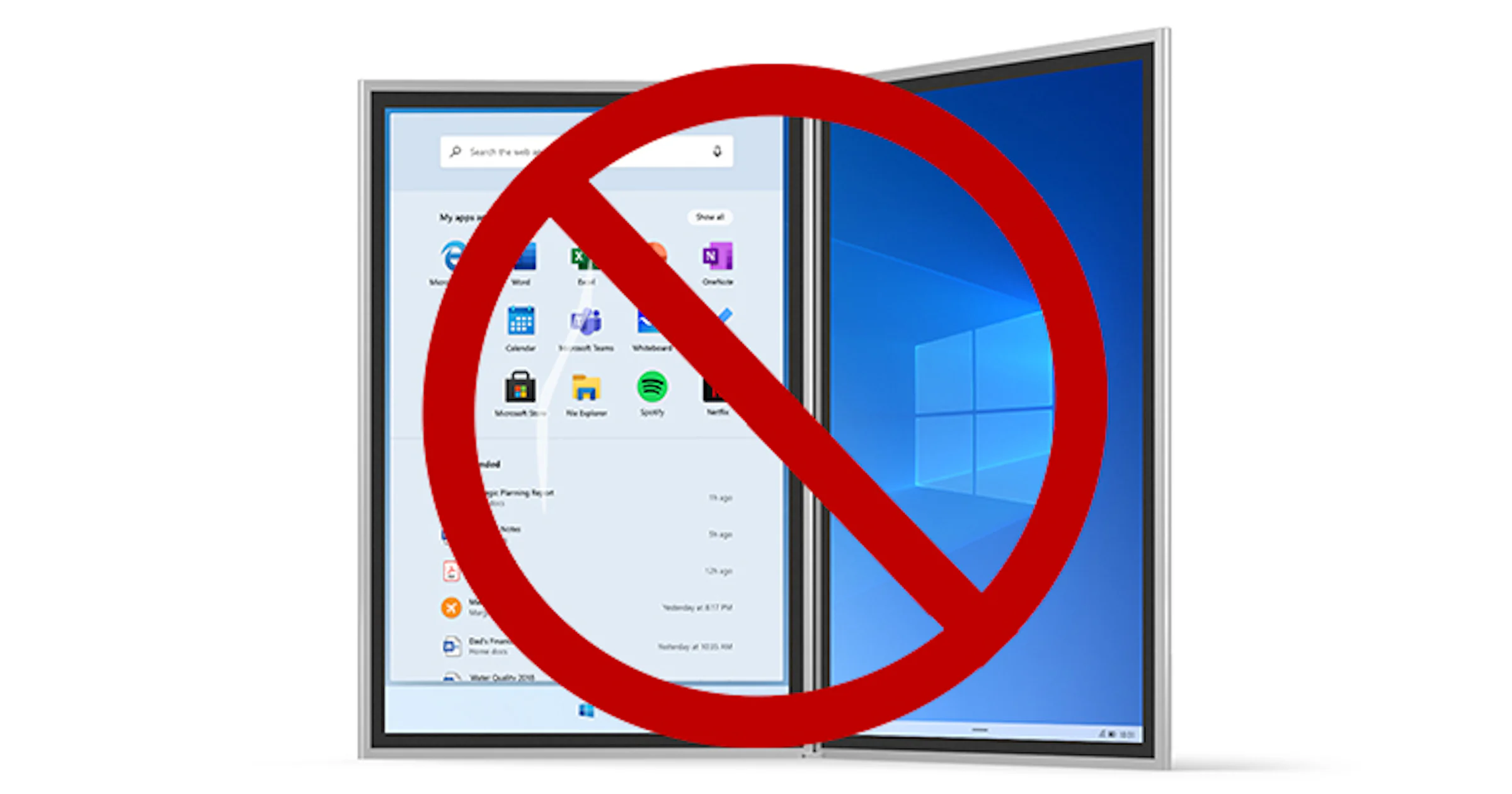Gerucht: Microsoft zet streep door Windows 10X
