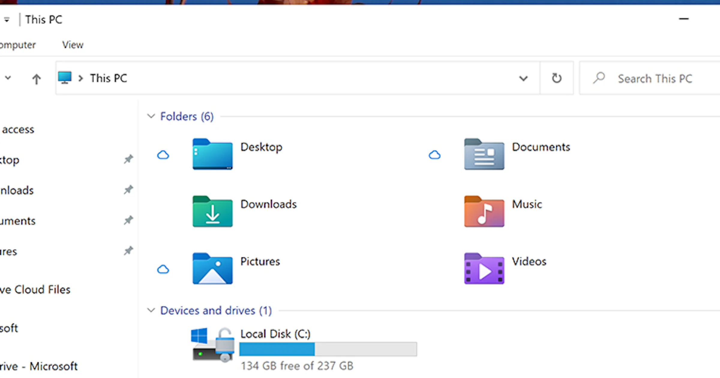 Opfrisbeurt voor icoontjes in Verkenner Windows 10