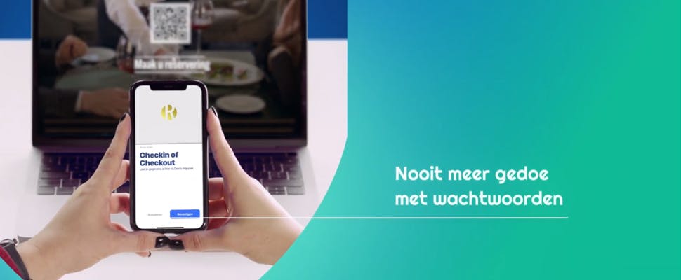 Webshop-wachtwoorden niet meer nodig door PiM-app