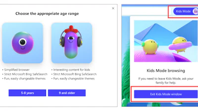 Nieuwe modus Edge-browser laat kinderen veilig internetten