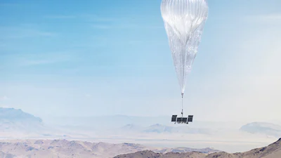 Internetballonnen Google blijven voortaan aan de grond
