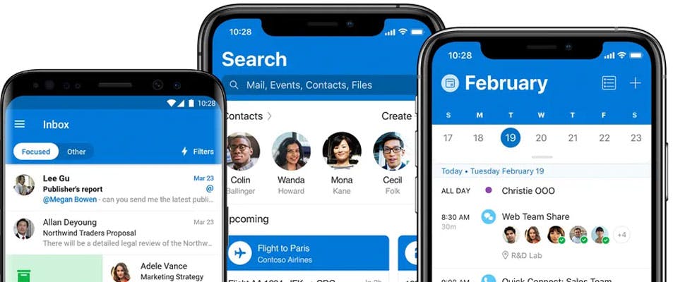 Outlook Lite voor Android verschijnt deze maand