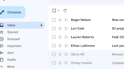 Nieuw Gmail-uiterlijk wordt verder uitgerold