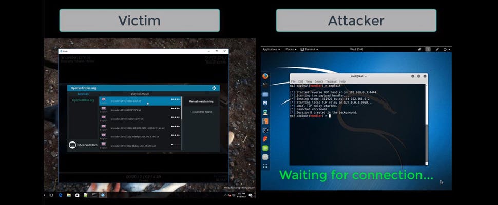 Gebruikers Popcorn Time, VLC en Kodi via ondertitels te hacken