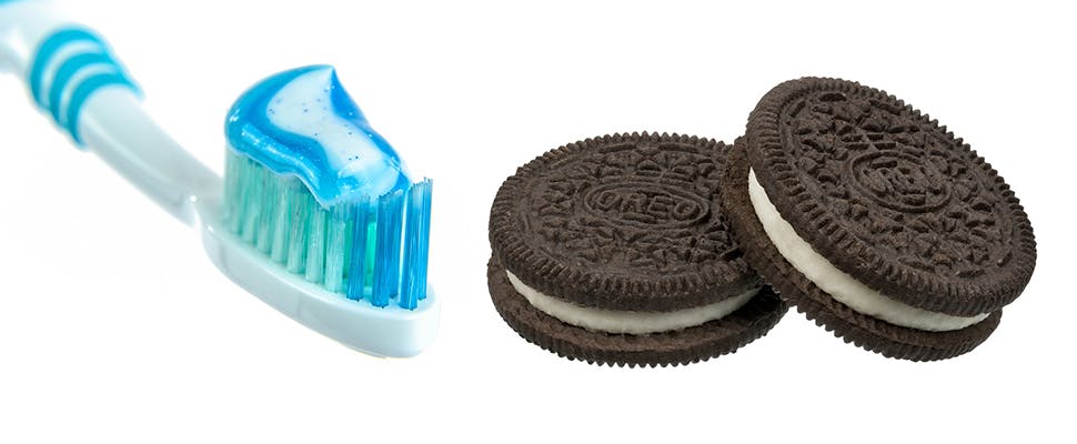 YouTube-grap met tandpasta-koekjes eindigt in strafblad