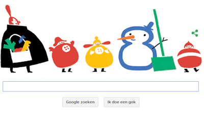 Winter Zonnewende gevierd door Google