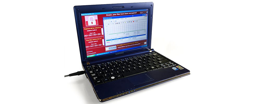 Laptop vol beruchte malware geveild voor megabedrag