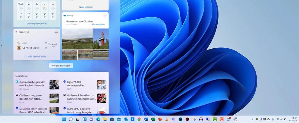 Windows 11 krijgt later dit jaar extra widgets