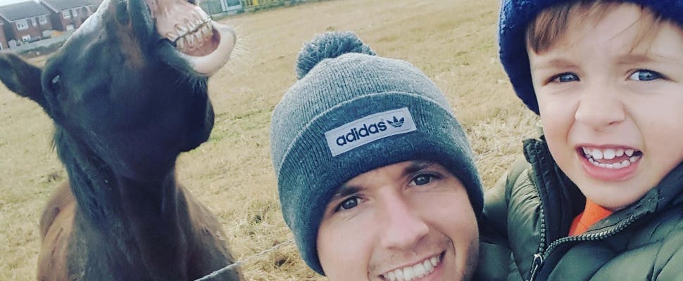 Ruzie om paardenselfie