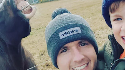 Ruzie om paardenselfie