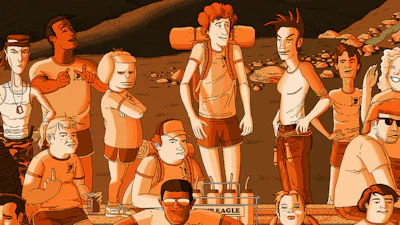 Man werkt tien jaar aan stripverhaal in Paint