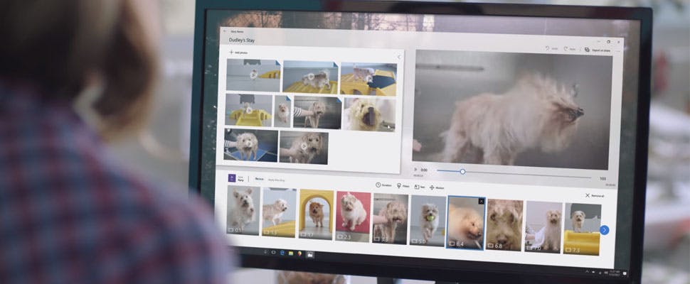 Story Remix is opvolger van Windows Movie Maker