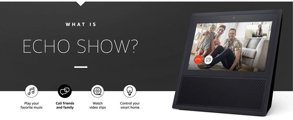 Amazon Echo Show is slimme speaker met scherm
