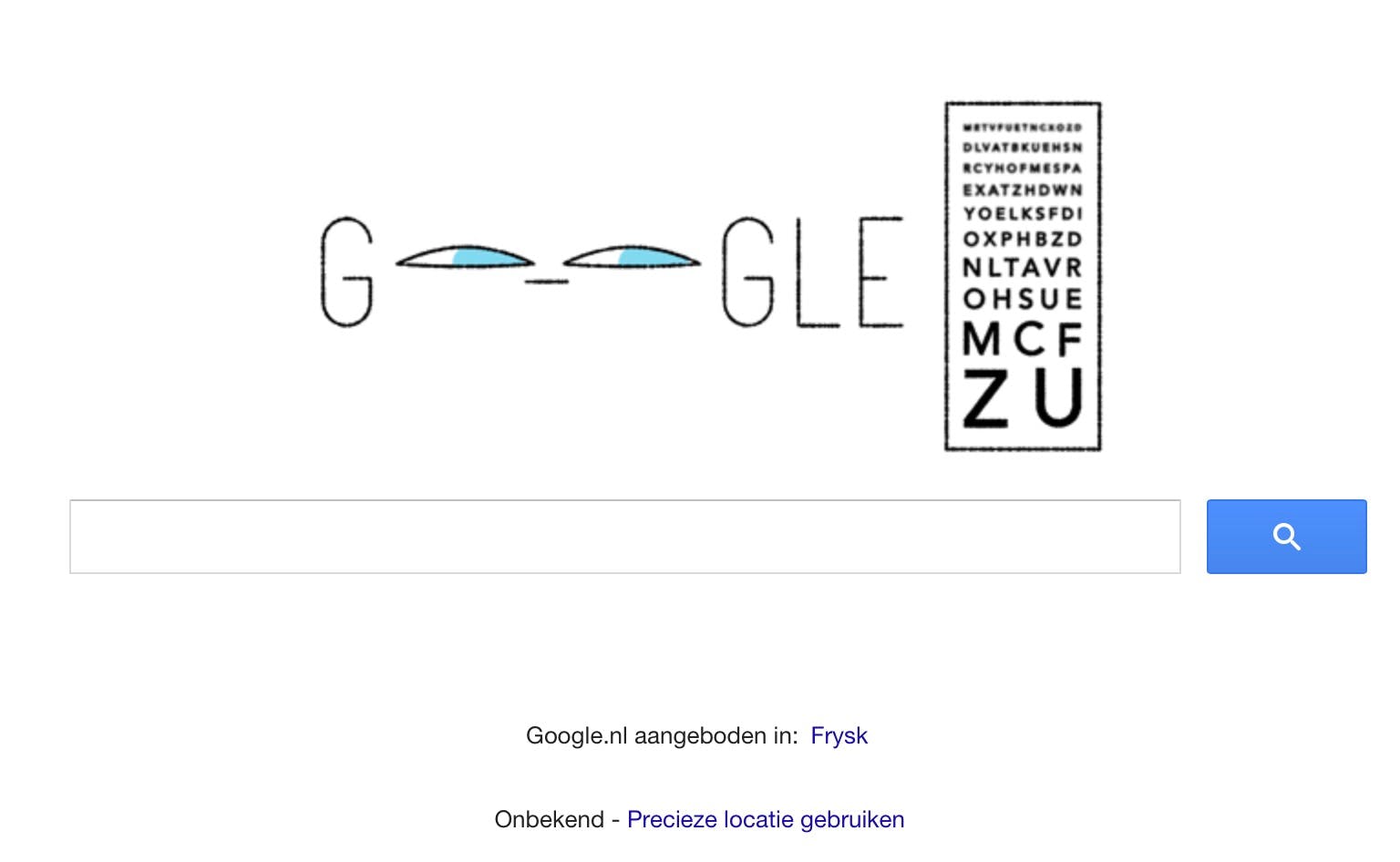 Ferdinand Monoyer herdacht met een Google doodle