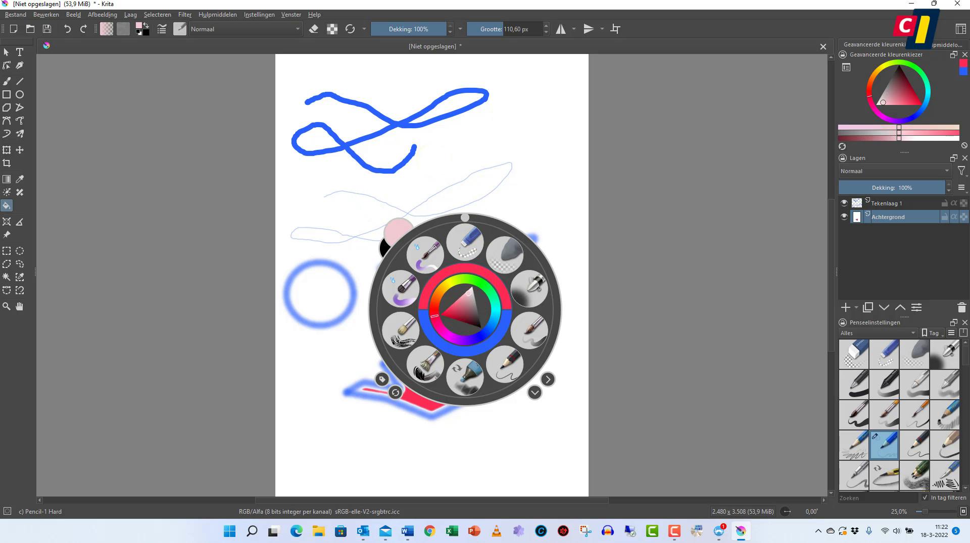 Foto’s bewerken met Krita (2)