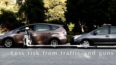 Robotpolitie wil even je rijbewijs zien