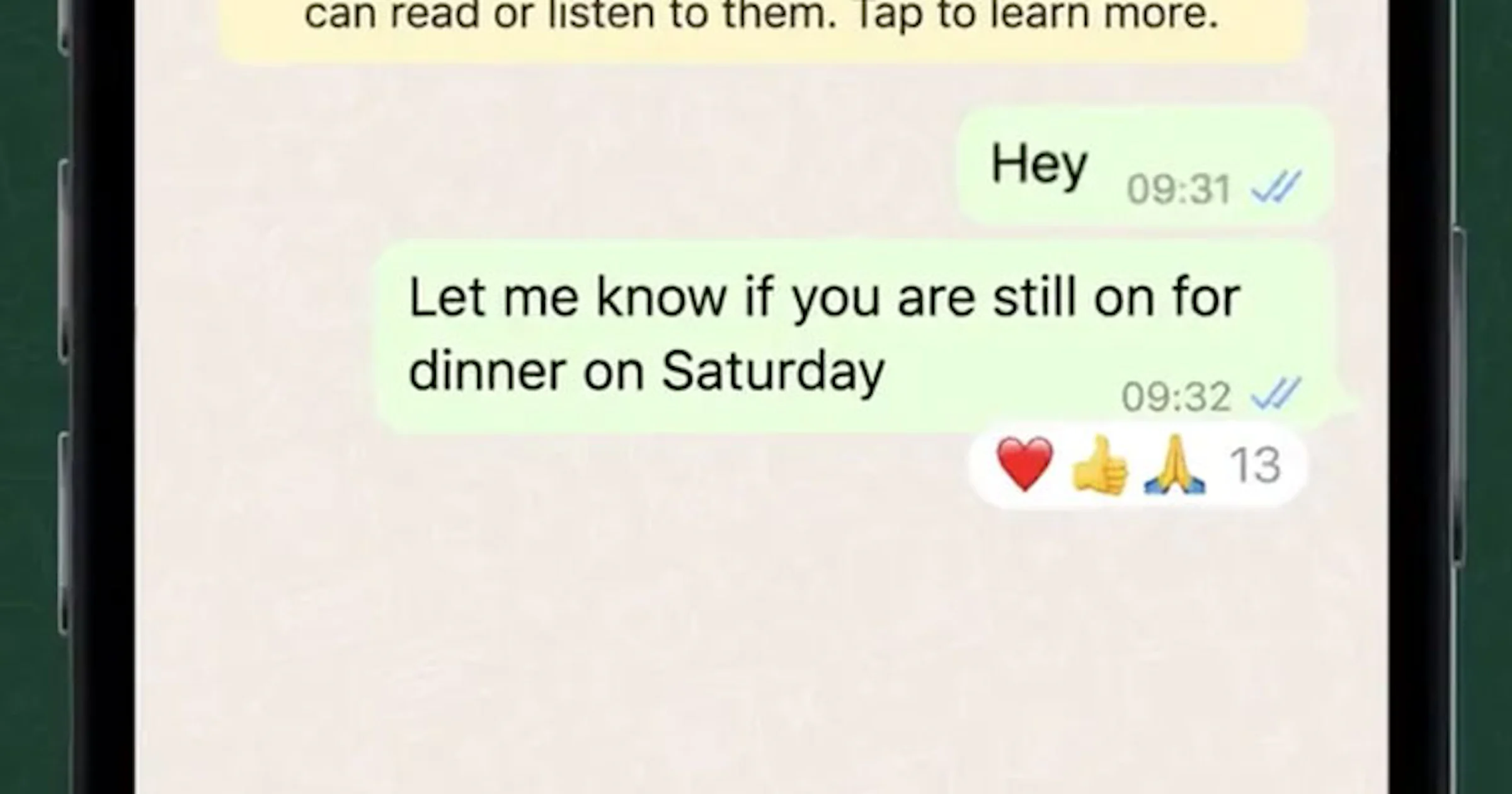 WhatsApp krijgt binnenkort emojireacties
